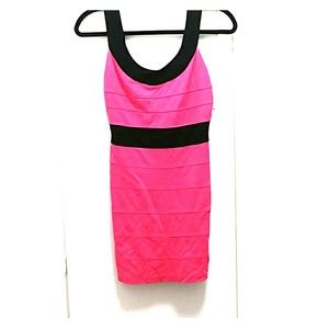 Pink Party Mini Dress